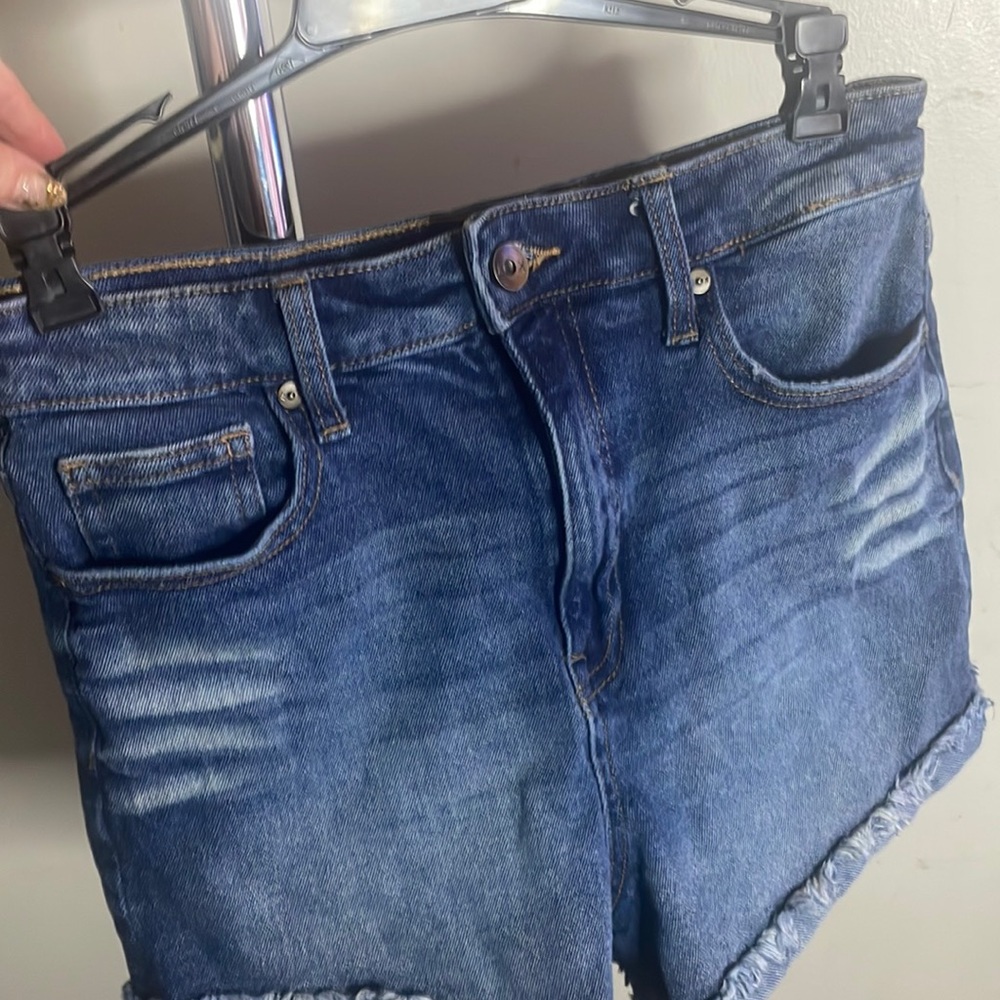 Kendall $kyle high rise jean shorts